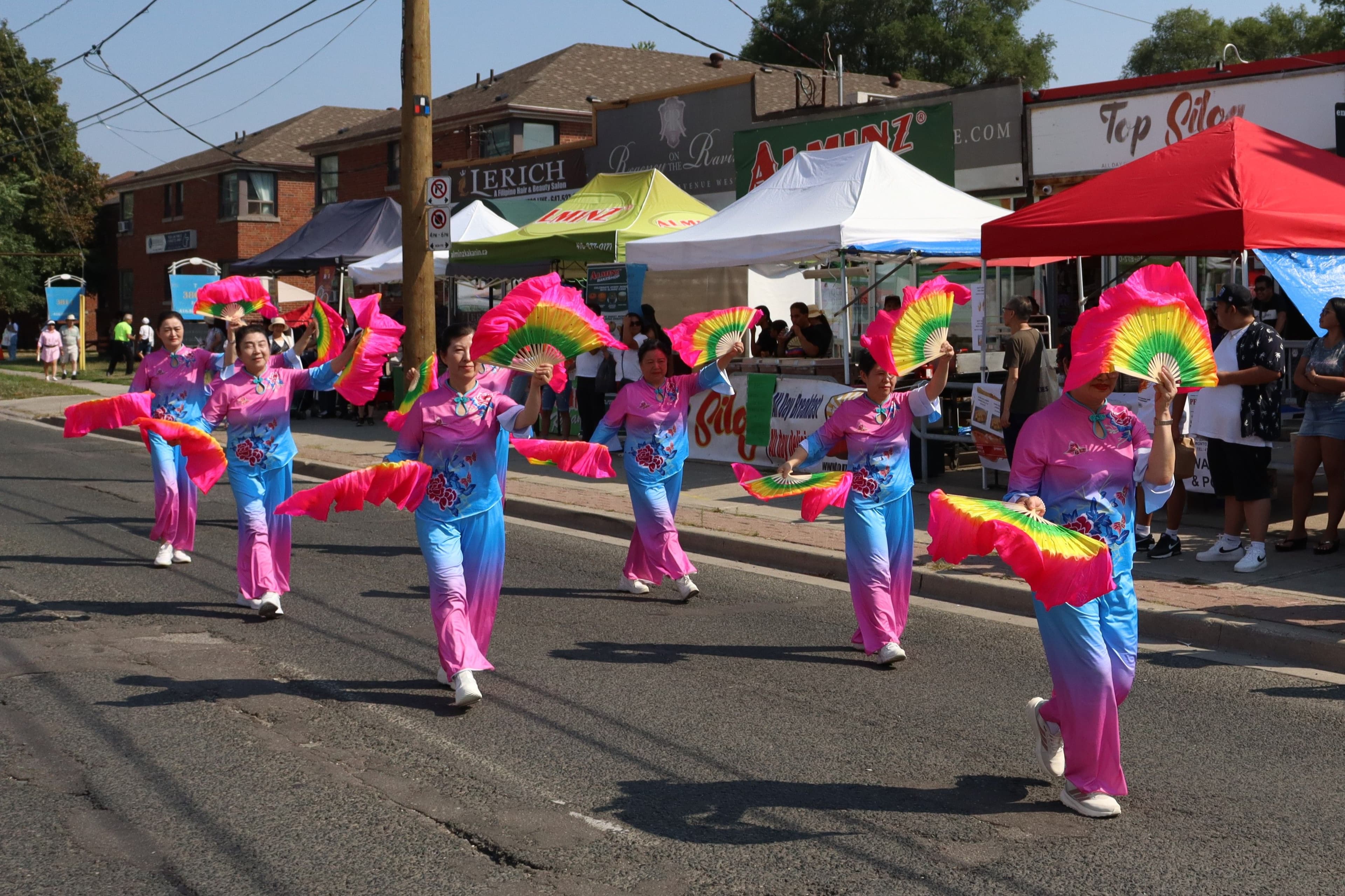 Cultural parade & Community Booths